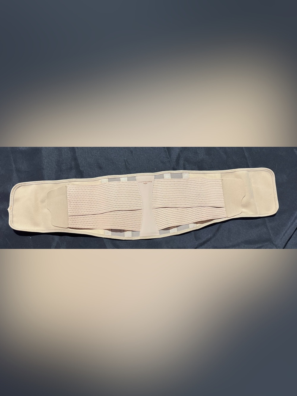 Beige Women's Support Waist Belt - Copper Fit